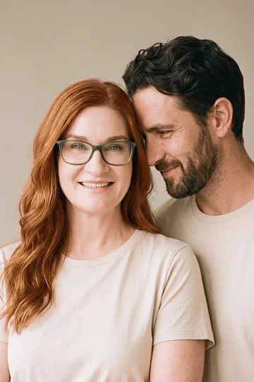 Your Goal: Cherished smiling couple